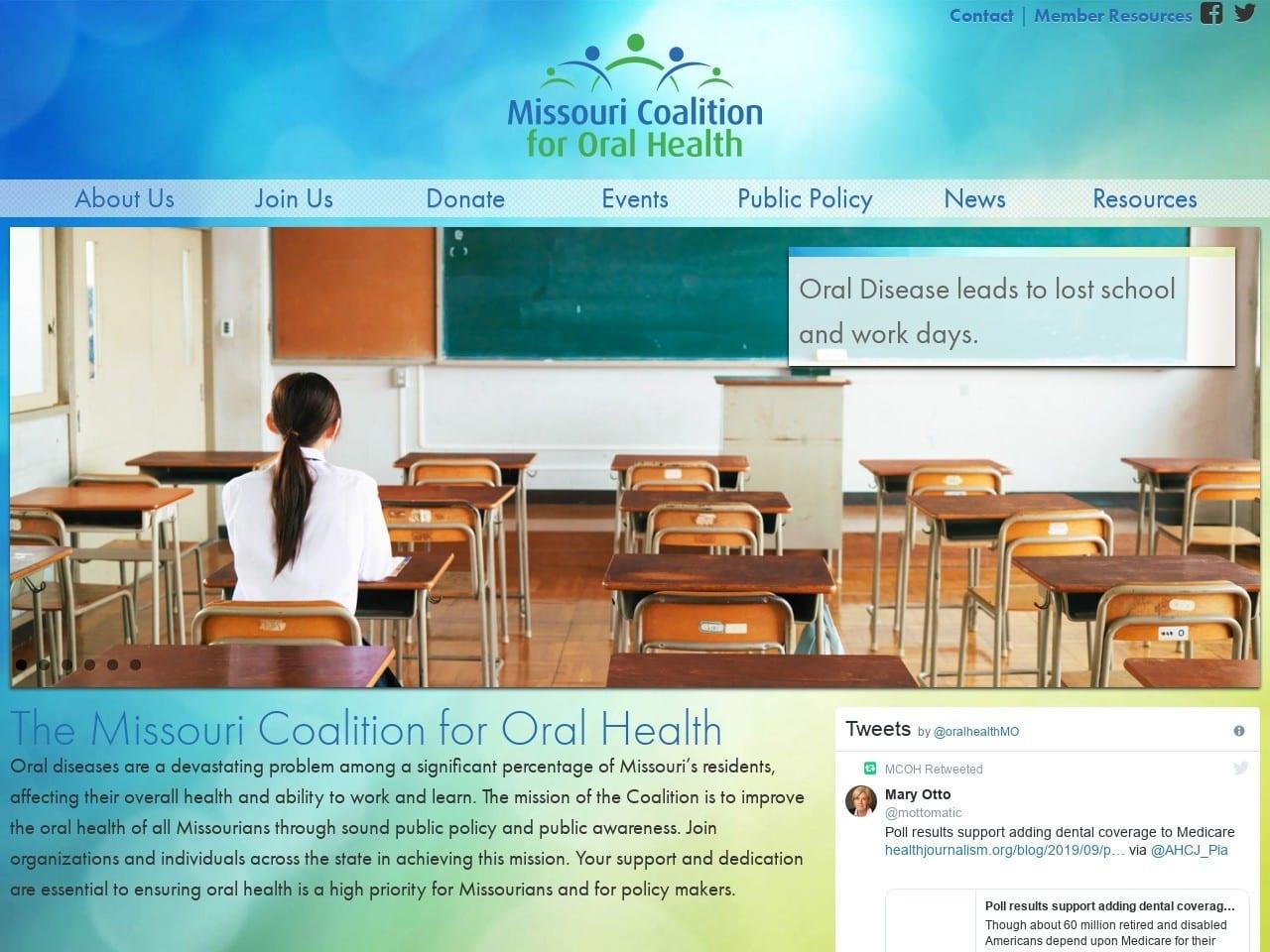 Missouri Coalition For Oral screenshot