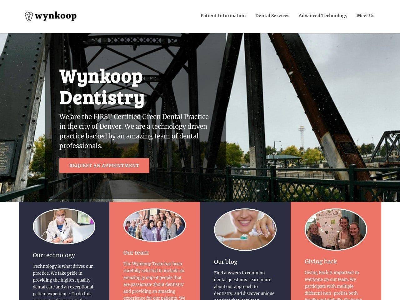 Wynkoop Dental screenshot