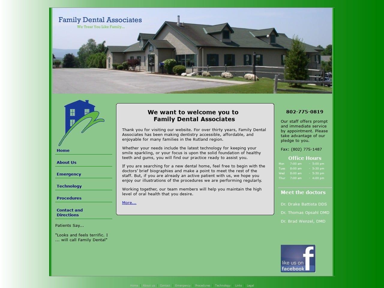 Family Dental Associates of Vermont