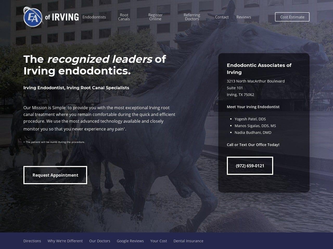 Endodontic Associates of Irving screenshot