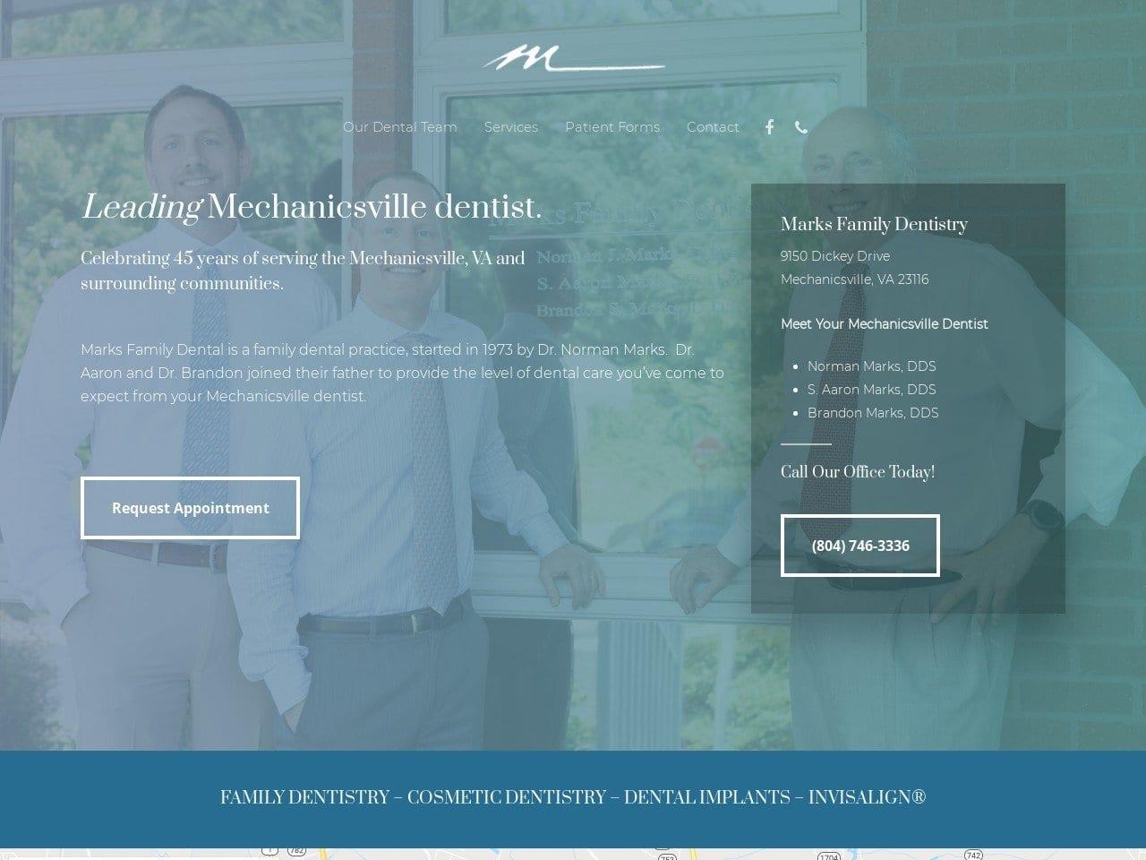 Marks Family Dentistry screenshot