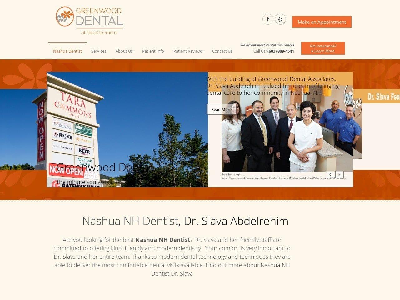 Greenwood Dental screenshot