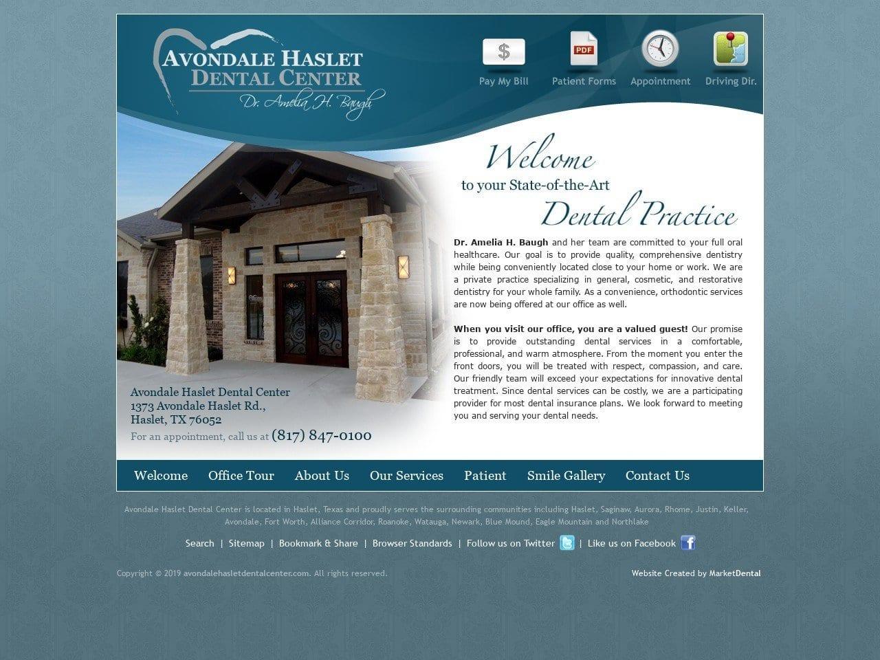 Avondale Haslet Dental Center screenshot