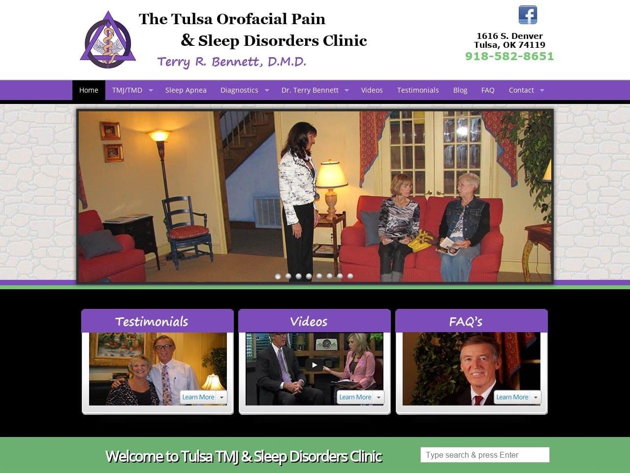 The Tulsa Tmj Orofacial Pain & Sleep Disorders C screenshot