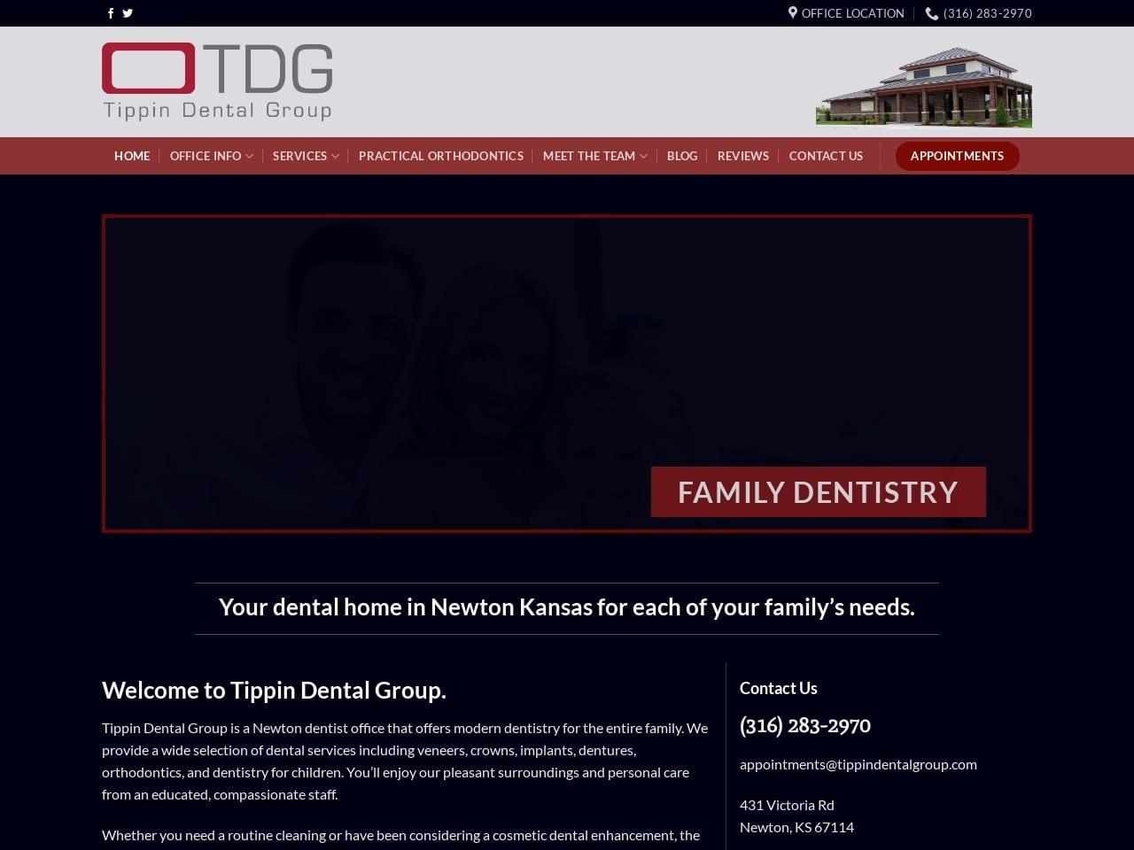 Tippin Dental Group screenshot