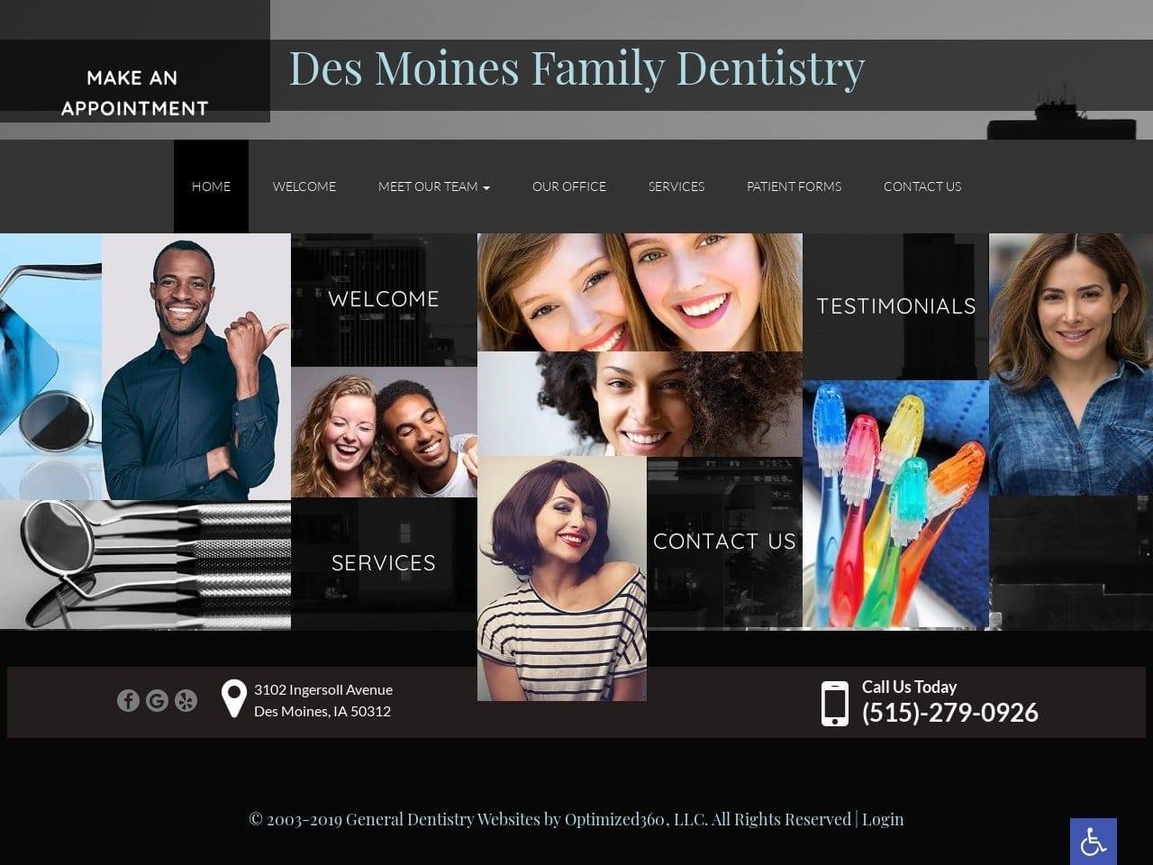 Des Moines Family Dentistry screenshot