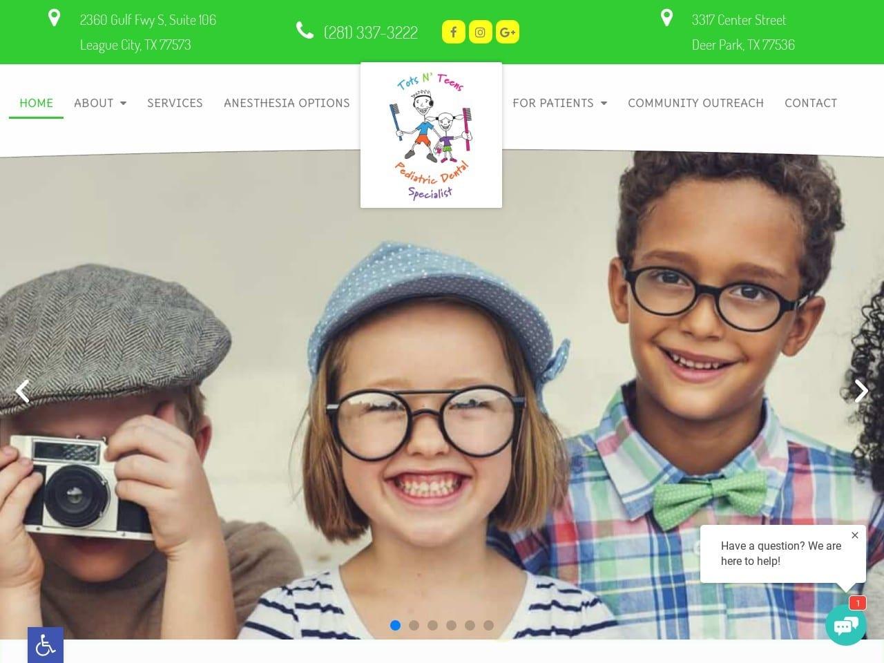 Tots N Teens Pediatric Dentistry