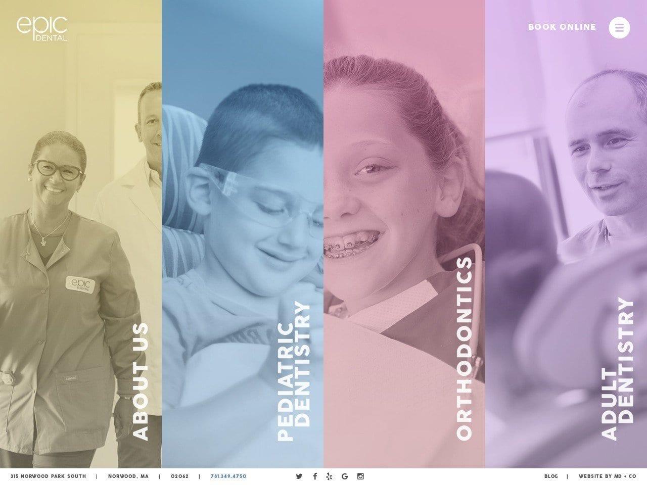 R. Matthew Miner Orthodontics screenshot