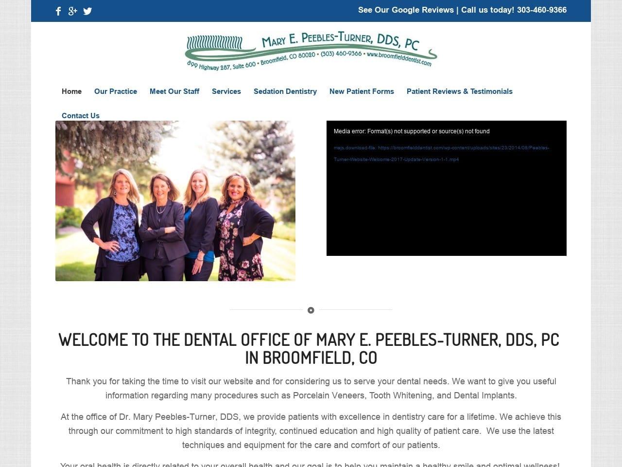 Broomfield Dentist screenshot