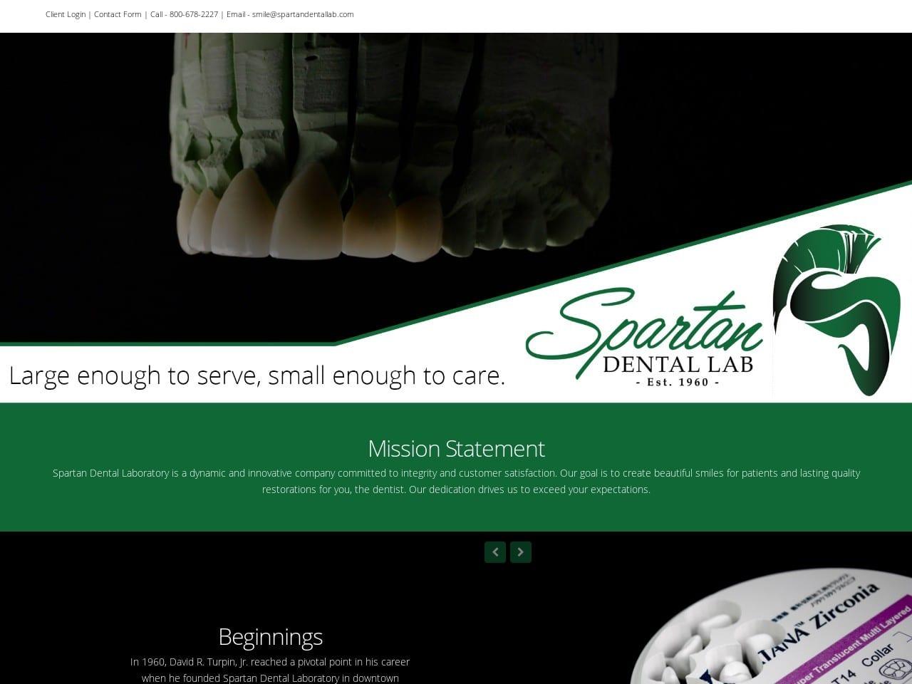 Spartan Dental Lab screenshot