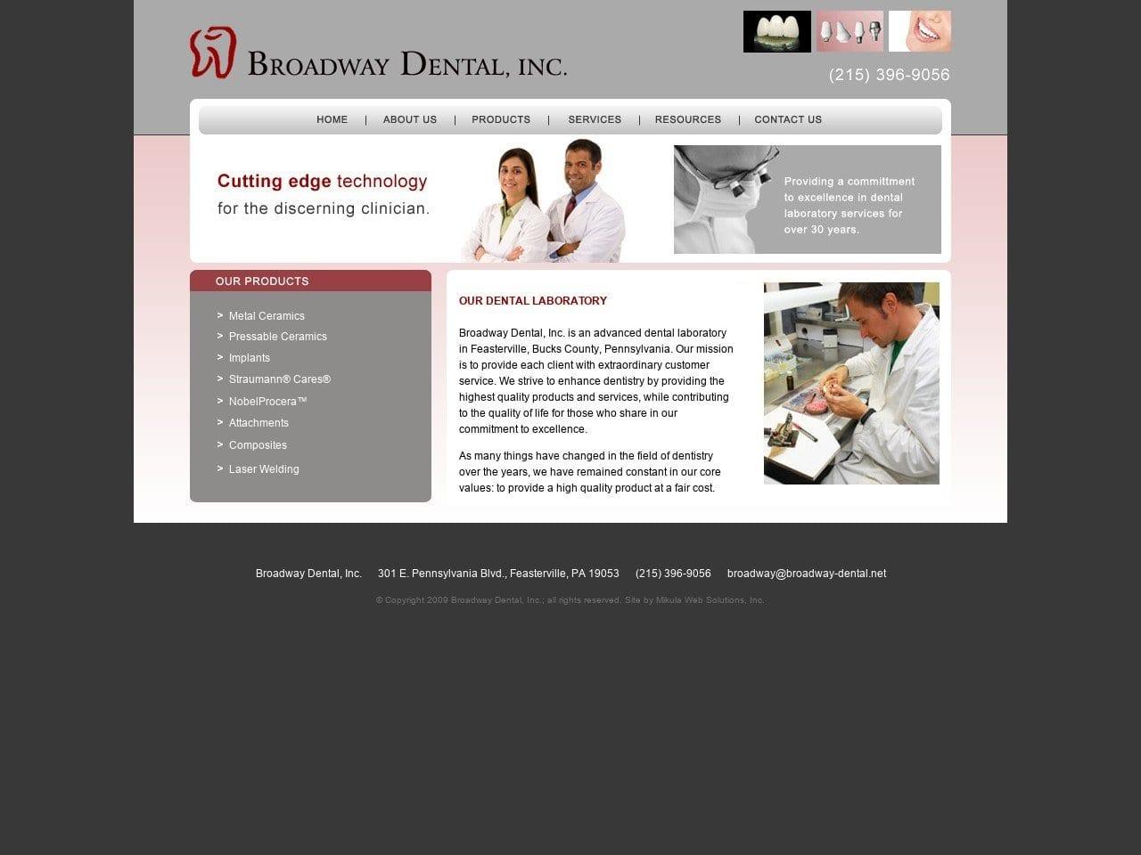 Broadway Dental Inc screenshot