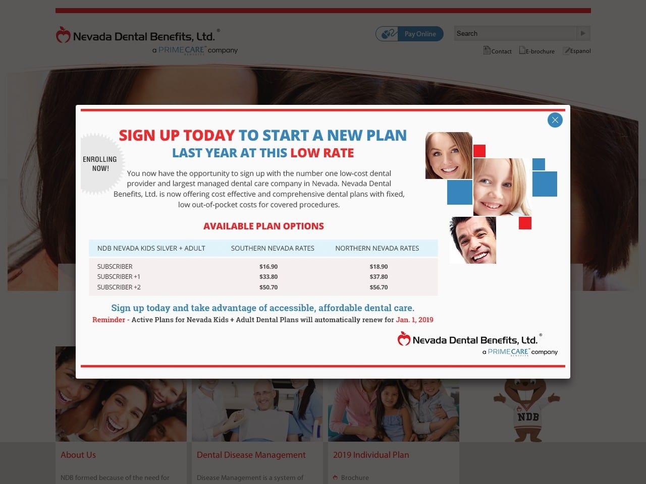 Nevada Dental Associates screenshot