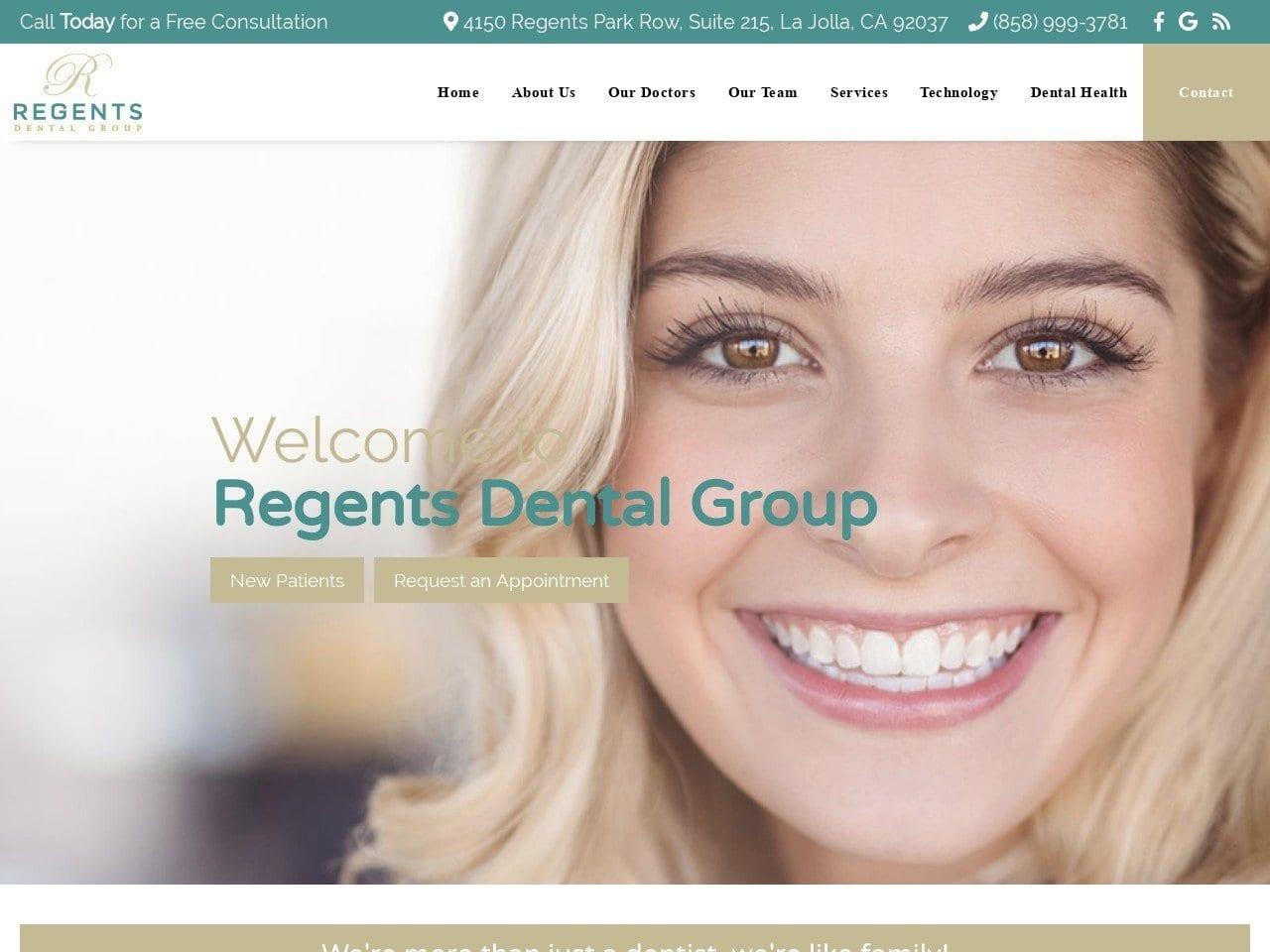 Regents Dental Group Eskeland Stephen DDS screenshot