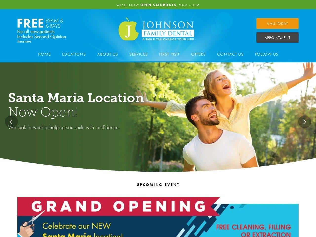 Johnson Family Dental screenshot