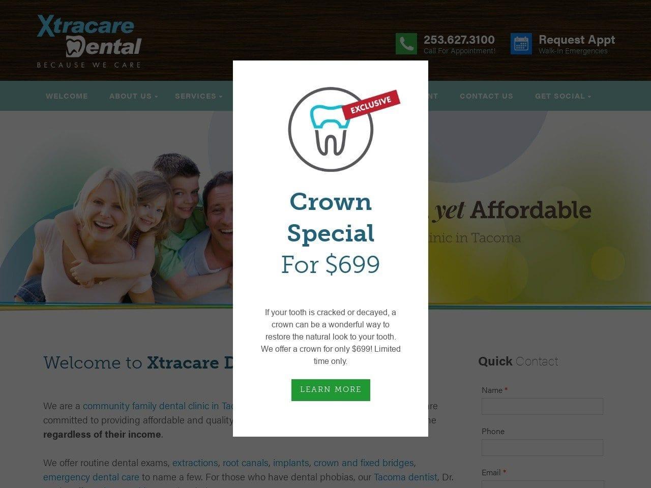Xtracare Dental screenshot