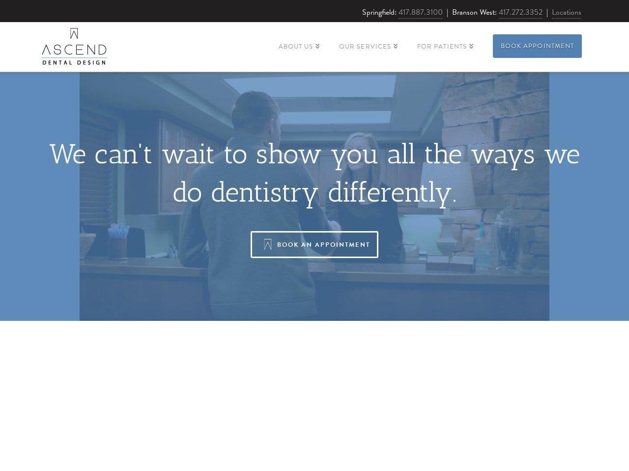 Ascend Dental Design screenshot