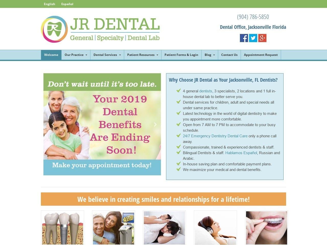 JR Dental screenshot