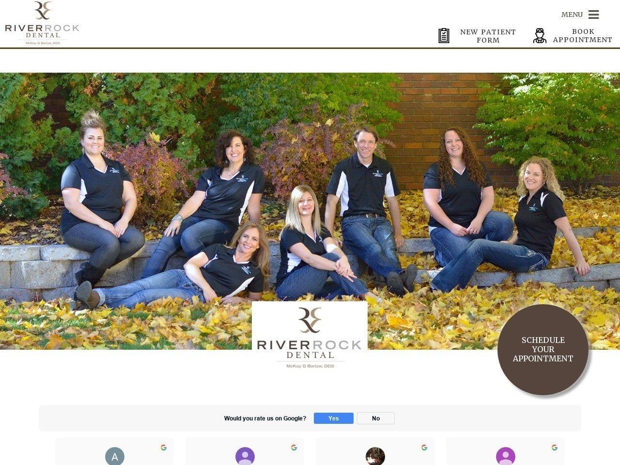 River Rock Dental screenshot