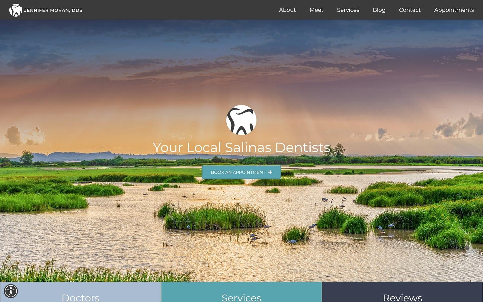 Jennifer L. Moran DDS screenshot