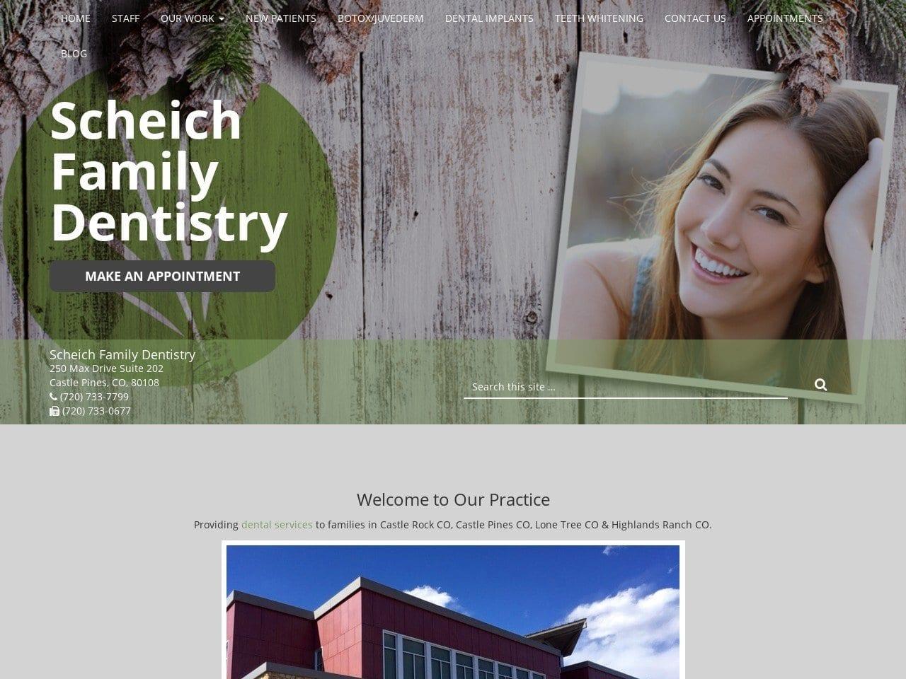 Dr. Stephanie Scheich DDS screenshot