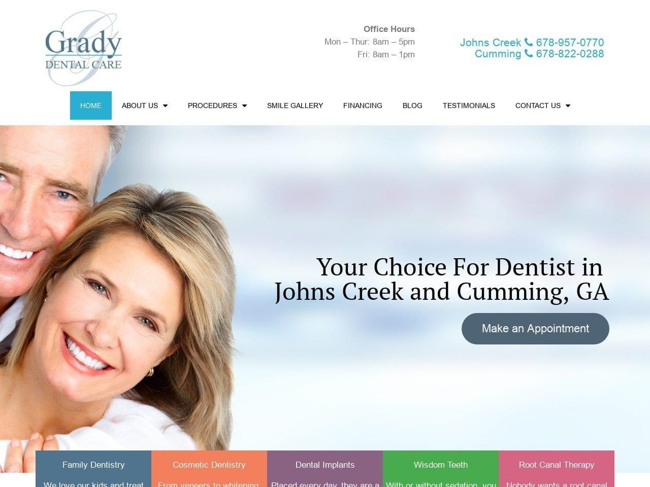 Grady Dental Care screenshot
