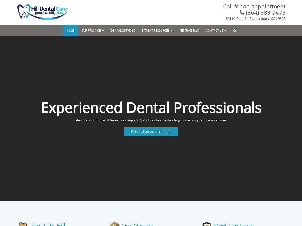 Dr James D. Hill DMD