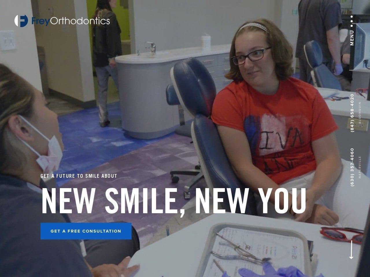 Frey Orthodontics screenshot