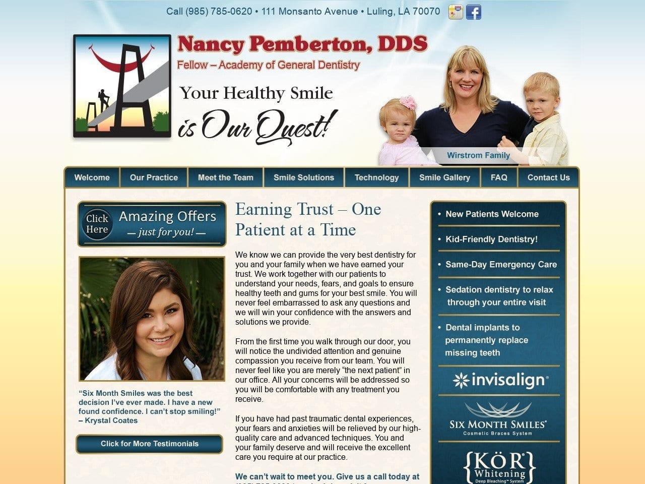 Pemberton Nancy J DDS