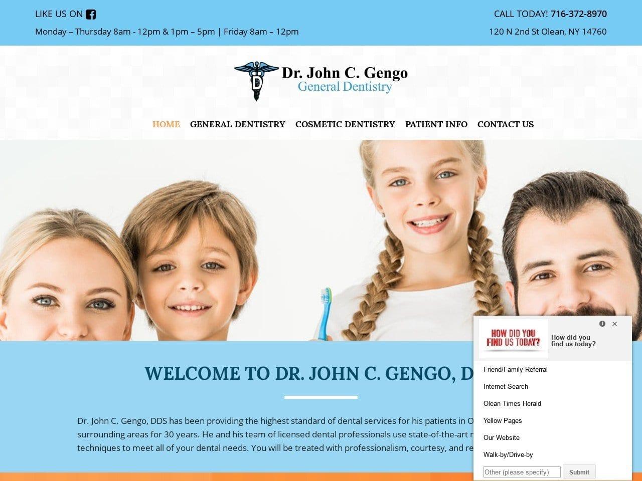 Dr. John C. Gengo DDS screenshot