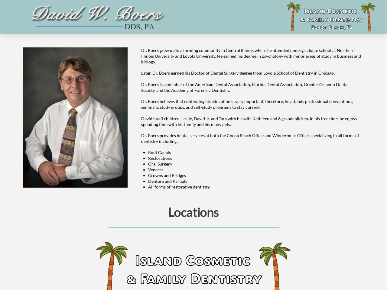 Island Cosmetic Dentist screenshot