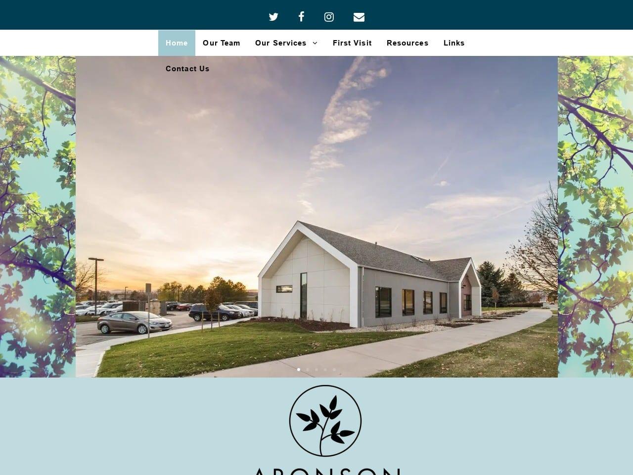 Aronson Family Dental screenshot