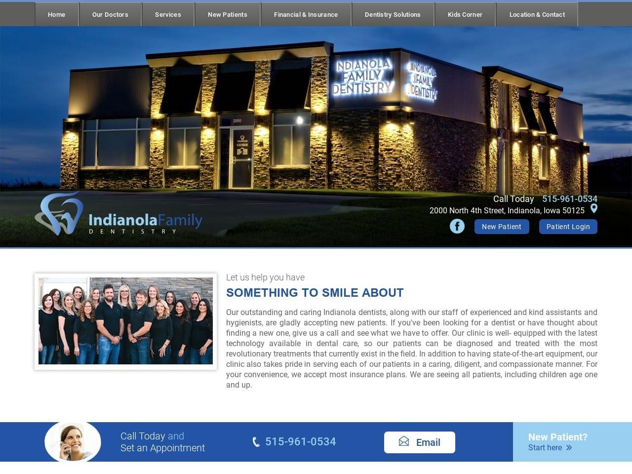 Indianola Family Dentist screenshot
