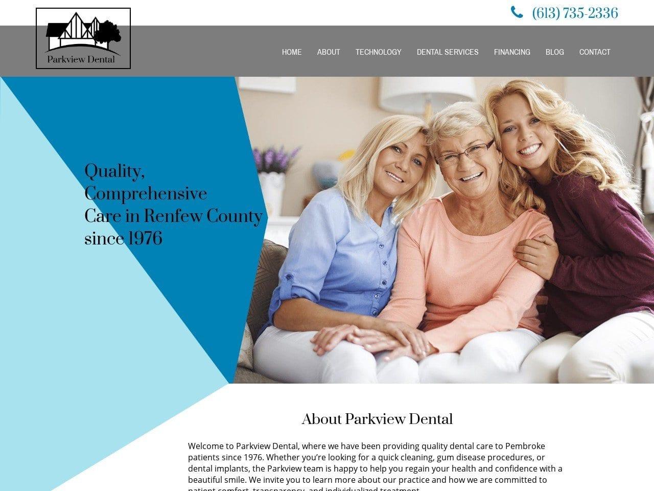 Parkview Dental Clinic screenshot