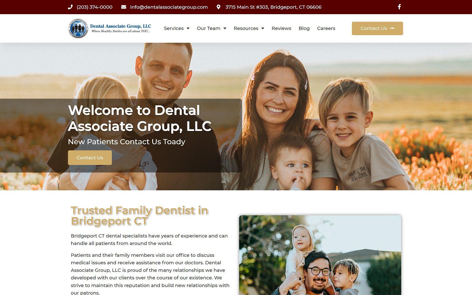 Dental Associate Group LLC screenshot
