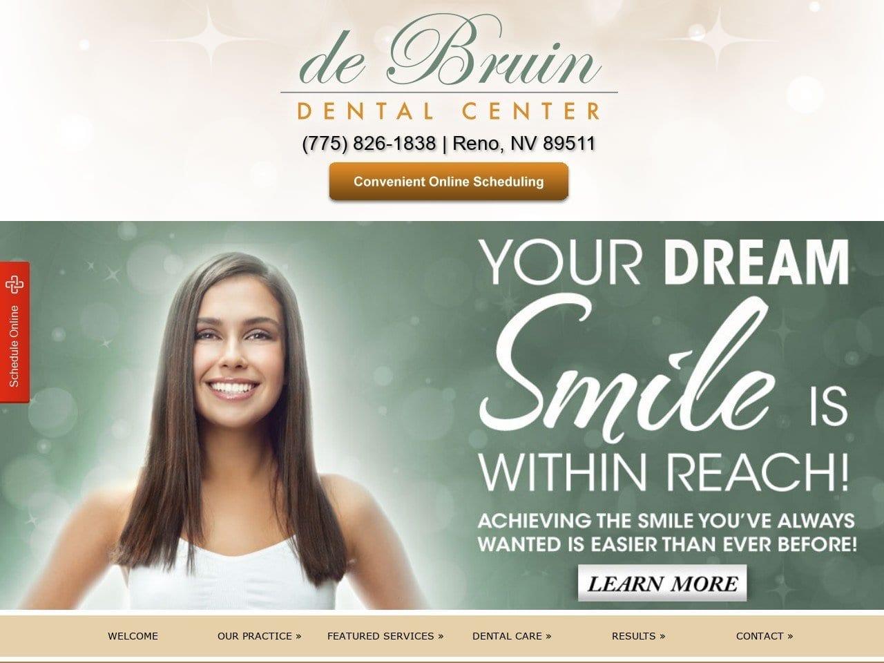 De Bruin Dental Center screenshot