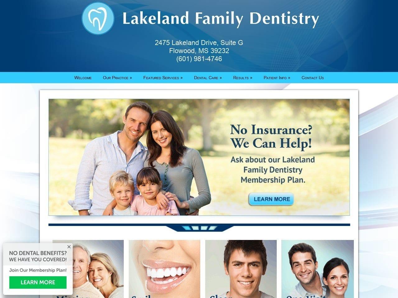 Lakeland Family Dentistry screenshot