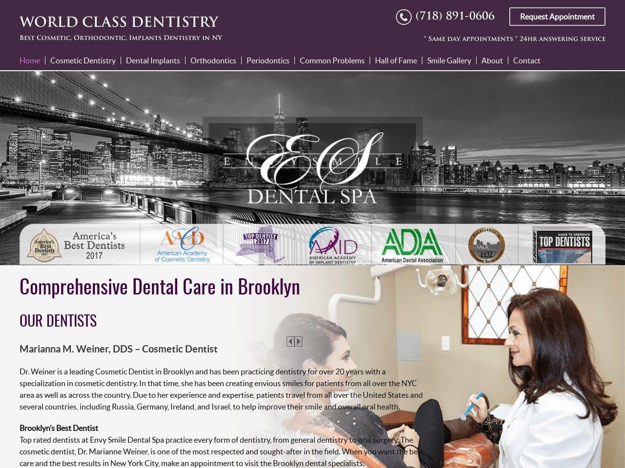 Envy Smile Dental Spa screenshot