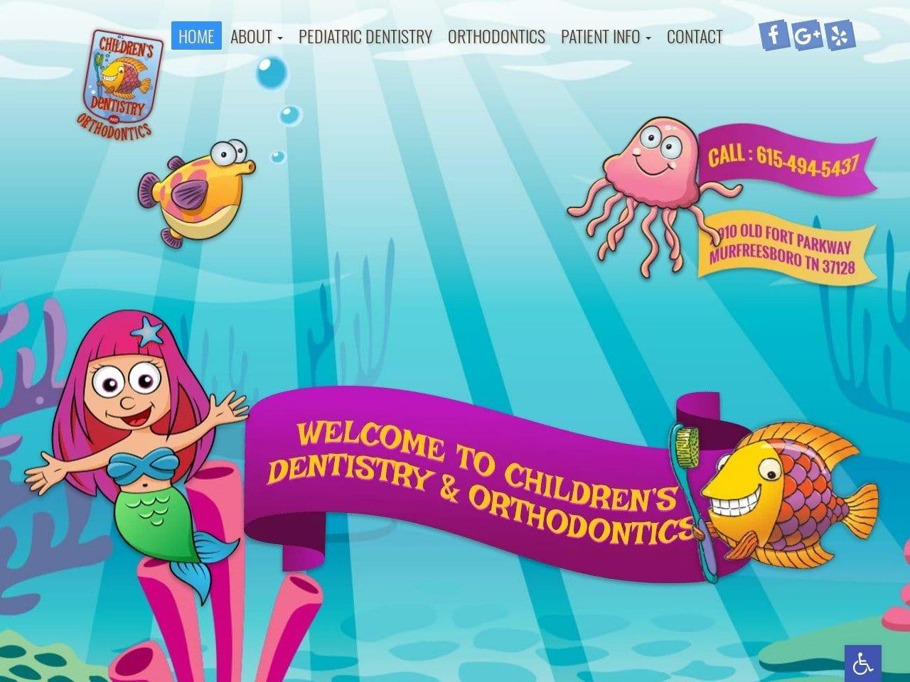 Childrens Dentistry Murfreesboro screenshot