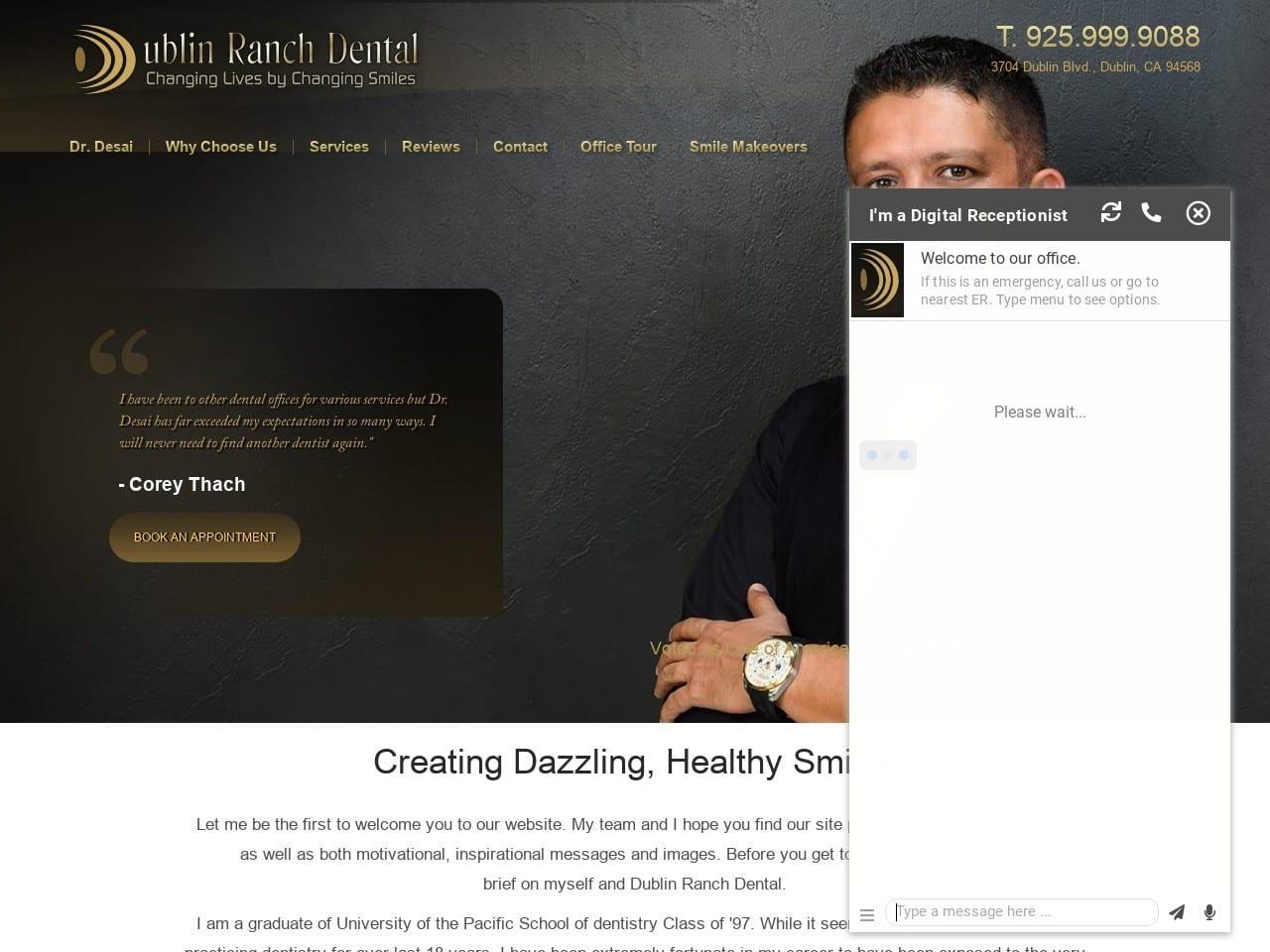 Dublin Ranch Dental screenshot