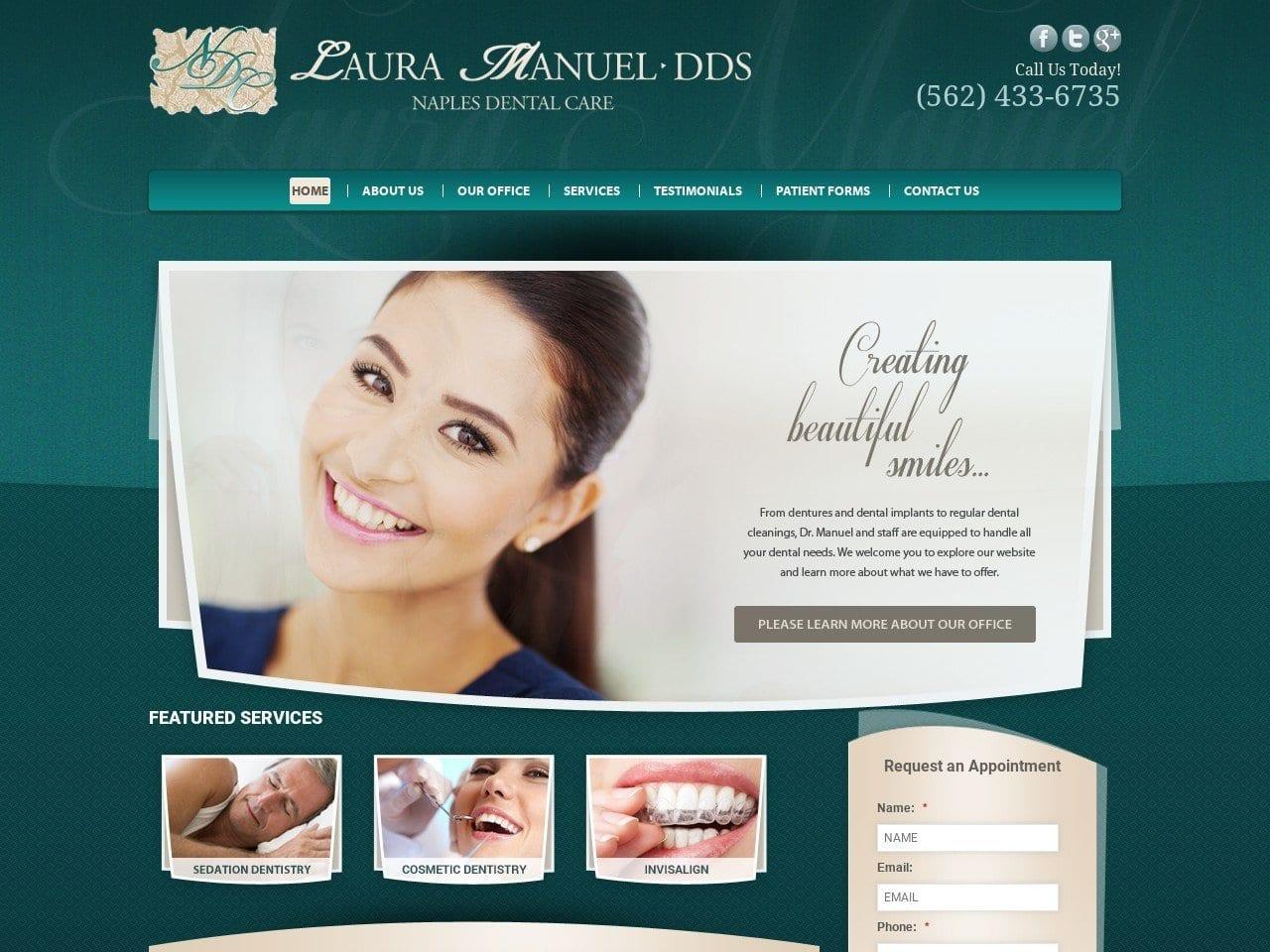Naples Dental Care Lander Joel DDS screenshot