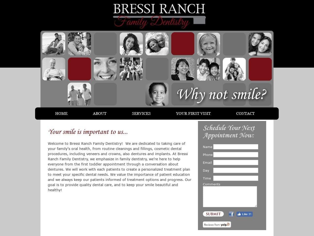 Bressi Ranch Family Dentist screenshot