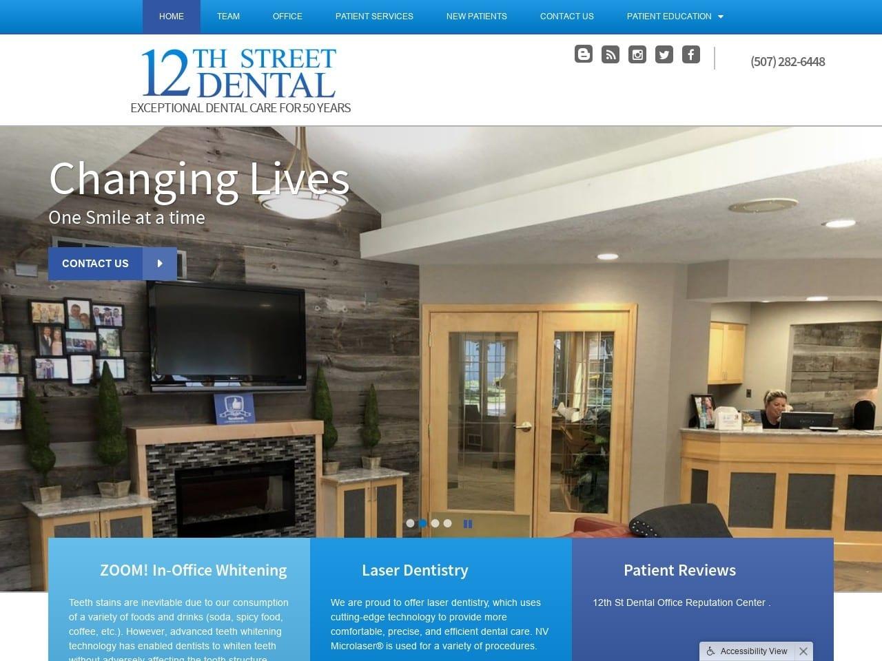 12th Street Dental Office screenshot