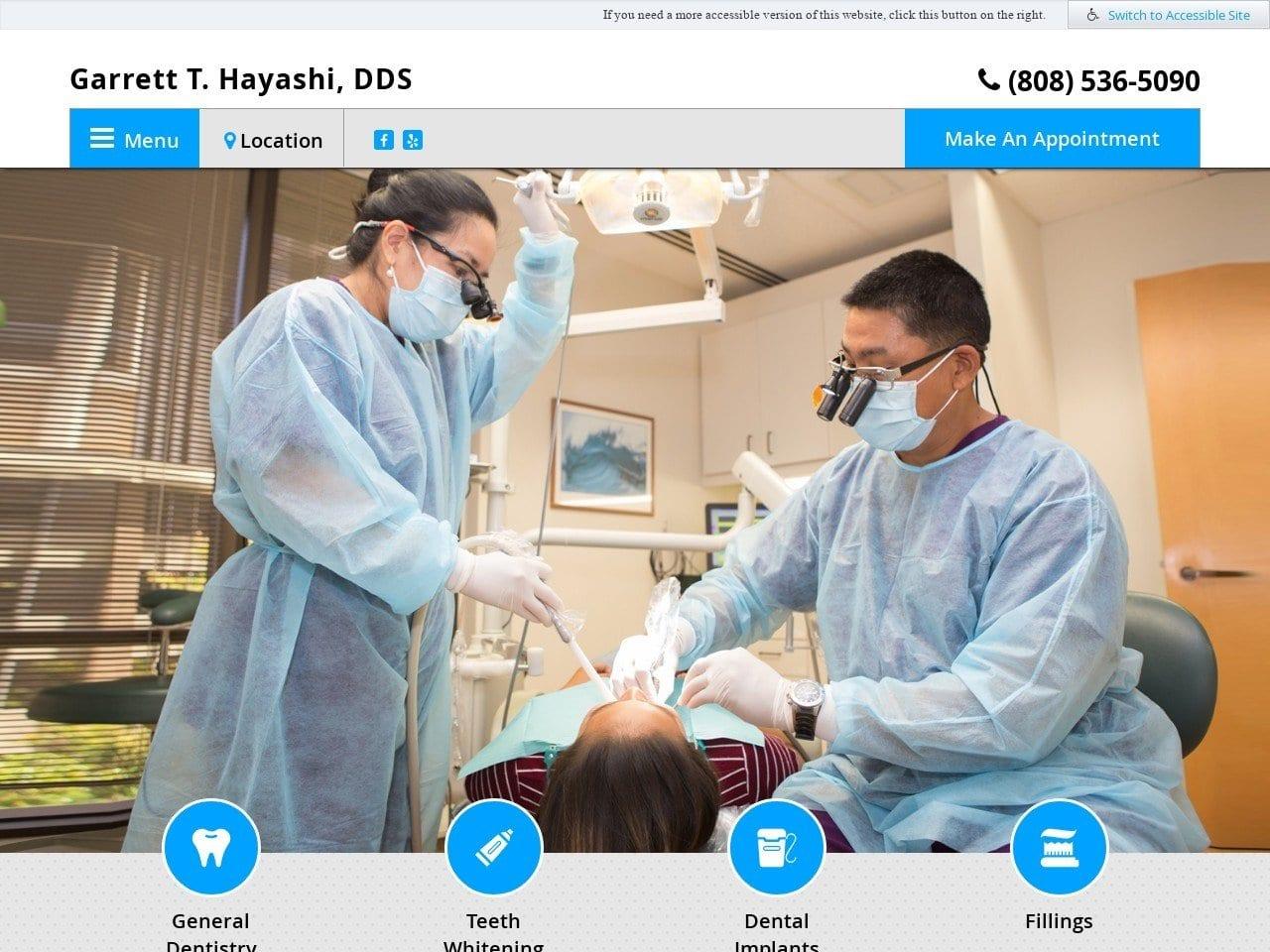 Garrett T. Hayashi DDS