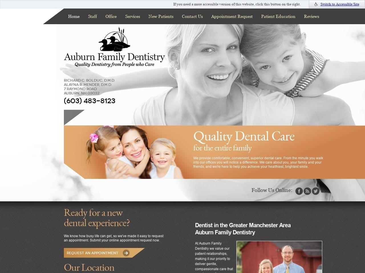 Auburn Family Dentist screenshot