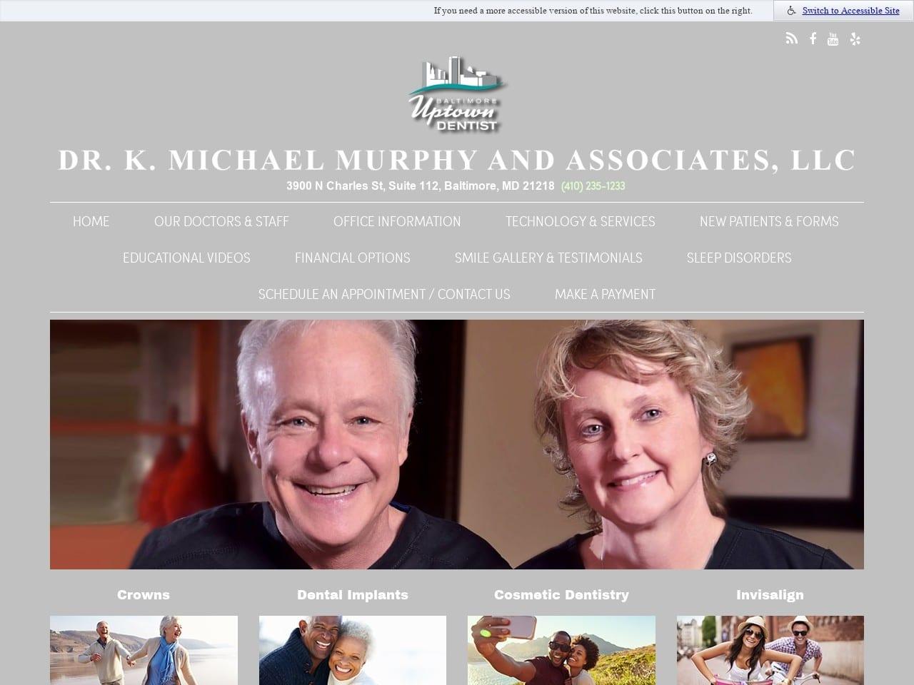 K. Michael Murphy DDS & Associates screenshot