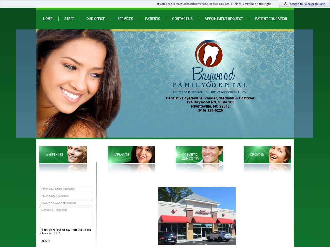 Baywood Family Dental screenshot