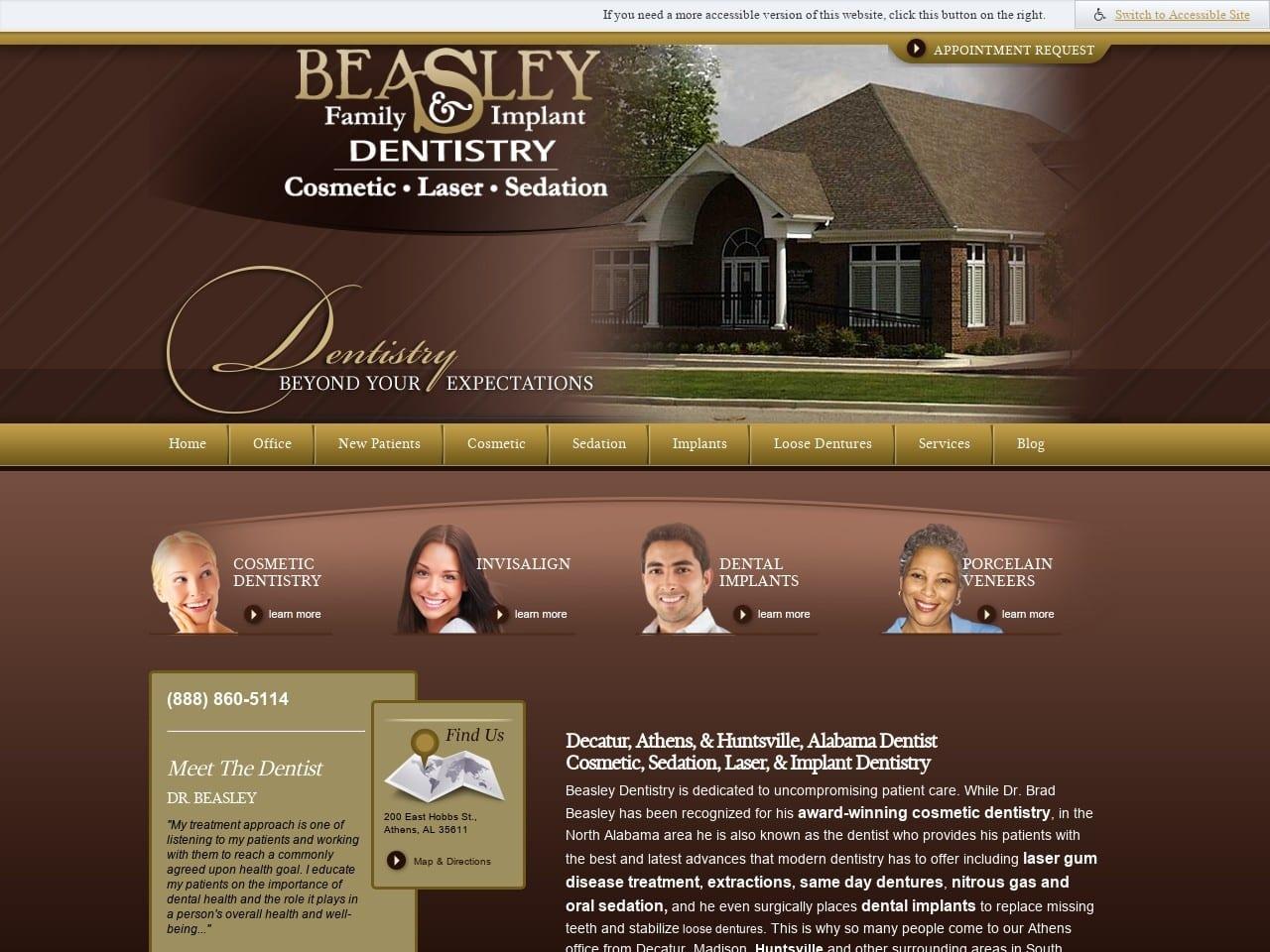 Beasley Brad R Dr screenshot