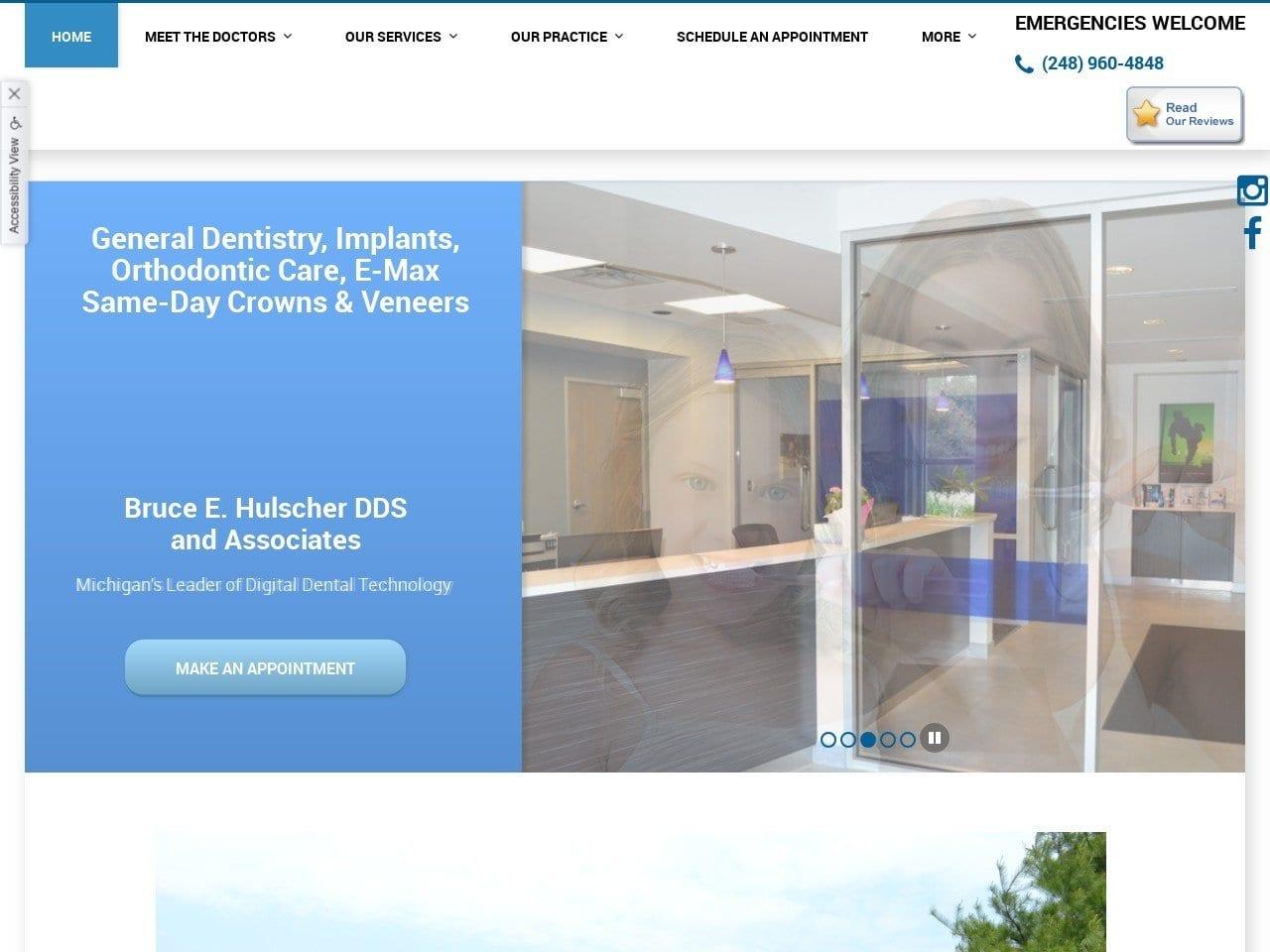 Michigan Institute Bruce E. Hulscher DDS