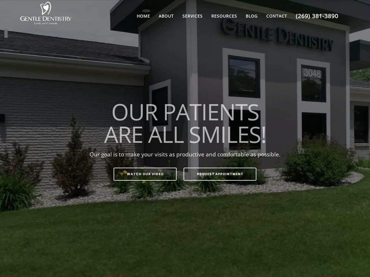 Gentle Dentistry in Kalamazoo screenshot