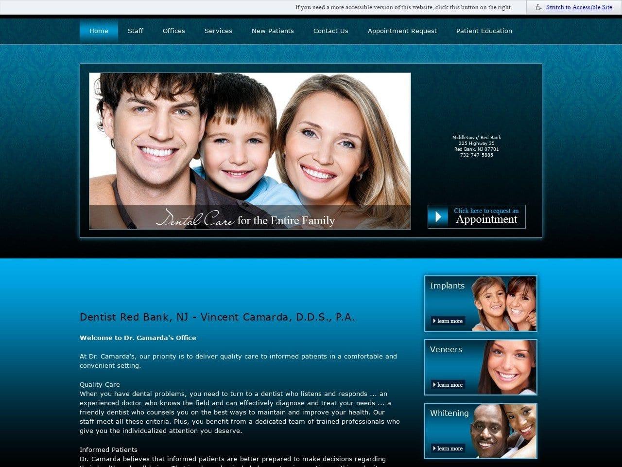 Camarda Vincent DDS screenshot